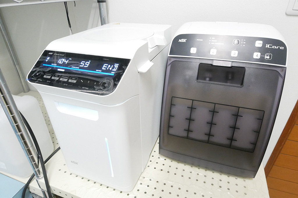 タービン用滅菌器／注油器